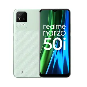 Realme narzo 50i 6.5 אינץ 'כפול sim גרסה גלובלית octa-ליבה 5000 mah 4g lte טלפונים ניידים
