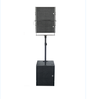 Haut-parleur de sonorisation Line Array extérieur haute puissance Hi-Res, étanche, en bois, à impédance 8 ohms, avec aimant néodyme, qualité supérieure EM ODM