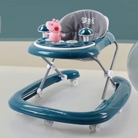 Trotteur multifonctionnel pour bébé avec musique et roues pivotantes durables, produit en gros très demandé