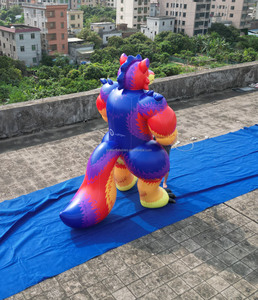 Beile thiết kế mới PVC <span class=keywords><strong>Inflatable</strong></span> người sói squeak đồ chơi cho doanh số bán hàng - Product Image 6