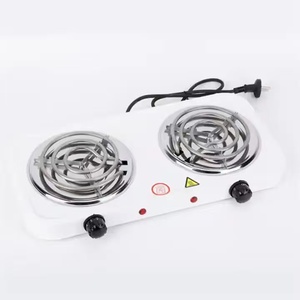 厂家价格110v 220v可调温度热板2000w电动台面双燃烧器电炉 - Product Image 5