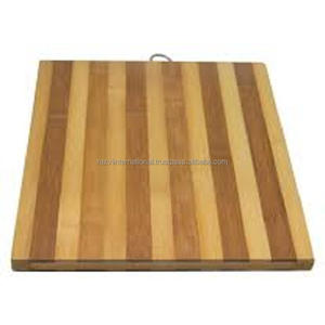 Tablas de Cortar Rectangulares Desechables de Madera con Mango de Acero Inoxidable, 1.5 cm de Grosor, Aptas para Lavavajillas, para Alimentos - Product Image 4