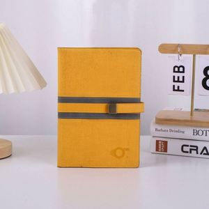 Cuaderno A5 de PU con Tapa Dura, Hebilla Magnética de Alta Calidad, Grueso, Diario Escolar, Personalizable con Logotipo Empresarial, Regalo Empresarial - Product Image 4