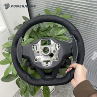 Volant sport en cuir avec LED pour Volkswagen Golf 6 7 7 5 GTI R Polo Passat Tiguan Jetta Touran Sharan Transporter