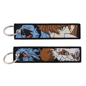 Nouveauté en gros : Porte-clés brodé personnalisé avec logo d'animation Black Butler <span class=keywords><strong>Soul</strong></span> <span class=keywords><strong>Eater</strong></span>, porte-clés en tissu brodé, <span class=keywords><strong>anime</strong></span> - Product Image 5