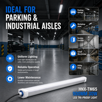 Luminaire LED Tri-Proof Polyvalent 900mm 30W, Étanche IP66, Garantie 5 Ans pour Parking, Garages, Ateliers, Allées Industrielles