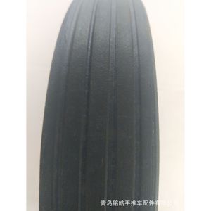 ล้อรถเข็นยางตันขนาด 12 นิ้ว ยี่ห้อ Qingdao Minghao สีแดง ป้องกันการรั่วซึม - Product Image 3
