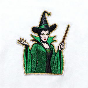 Patchs brodés Sorcière maléfique à repasser ou à coudre pour les fans d'Halloween américains, DIY, vêtements, sac à dos, chapeau, patchs brodés - Product Image 5