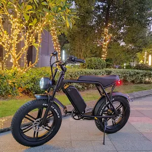 Factory Direct Sale OUXI V8 1000W Motor E-Bikes 15AH Lithium Battery Electric Bicycle Fat Tire Electric Bike