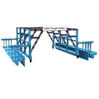 Chariot à câbles hydraulique OEM Gaofei 2026 avec système hydraulique importé, acier Q235, capacité 50 000 kg pour la construction de tunnels et le drainage du béton