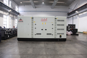 エンジン付き500kw標準コンテナサイレント発電機3相発電機セットサイレントガス発電機