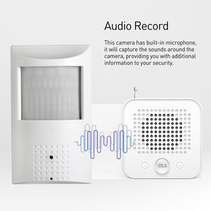 REVODATA 5MP PIR PoE IP-Audio kamera 940nm IR-Nachtsicht 3,7mm Lochblende Mikrofon Netowork-Kamera (IPIR-P-A-TS) - Product Image 3