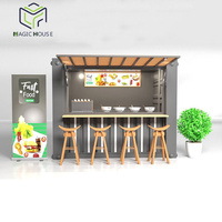 Magic house mobile bar shipping conteneur bar à vendre