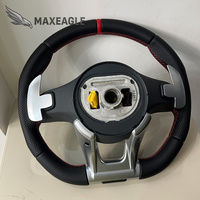 Volant en cuir personnalisé style AMG pour Mercedes-Benz Classe A/B/C/G, modèles GLA GLC GLE AMG
