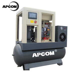 เครื่องอัดอากาศแบบสกรู 4-in-1 ประหยัดพลังงาน ไม่ใช้น้ำมัน ใช้ไฟ AC ระบายความร้อนด้วยอากาศ กำลังไฟ 7.5-22 กิโลวัตต์ 8/12 บาร์ เสียงเบา สำหรับอุตสาหกรรม - Product Image 2