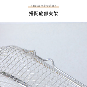 Stainless Steel Oval Vegetable Washing Basket Fruit <b>Mesh</b> <b>Strainer</b> Drain Basket Kitchen Sink Storage Basket - Product Image 2