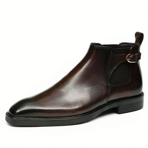 Nouvelles Chaussures en Cuir pour Hommes – Habillées et Décontractées, à Lacets, Bout Pointu – Tendance et Élégantes - Product Image 6