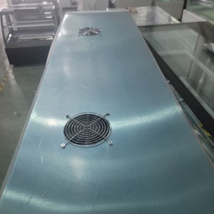 Equipo de panadería de pastelería <span class=keywords><strong>Vertical</strong></span> de temperatura única comercial enfriador de pasteles mostrador escaparate nevera para exhibir pasteles - Product Image 4