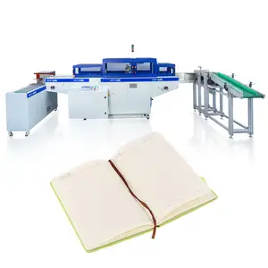 HXCP Notebook Diary Ribbon Inserting Machine Book Block Colorful Band Bookmark Fixing automatic agenda journal making machine