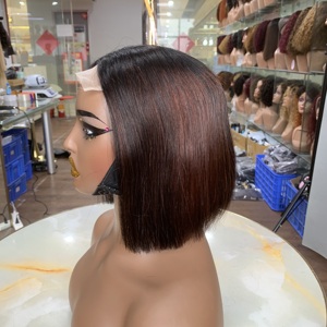 Wholesale Price SDD Bone Straight Short <b>Bob</b> <b>Wigs</b> Human Hair 4x4 Lace Closure <b>Wigs</b> for Black Women - Product Image 1