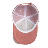 Gorras de Béisbol Veganas Personalizadas de Alta Calidad, de Gamuza Lisa, 6 Paneles, Estructuradas, con Visera Curva, Personalizables con Logotipo Bordado JFB3