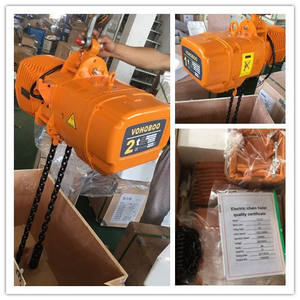 Madencilik sanayi kullanımı için G80 zinciri 2T elektrik Powered caraskal vinç zinciri ile caraskal blok tavan kaldırma - Product Image 2