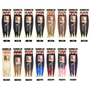 Estensioni per Capelli Afro da <span class=keywords><strong>Donna</strong></span>, Vendita all'Ingrosso a Basso Prezzo, Capelli Sintetici Pre-Stirati 3X per Trecce all'Uncinetto, per un Look Espressivo - Product Image 4