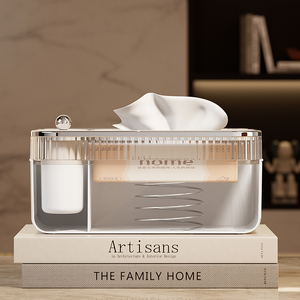 Sang Trọng Nhà & Khách Sạn Máy Tính Để Bàn Tổ Chức Với Mùa Xuân Khăn Ăn Lưu Trữ Nhựa Mặt Mô Hộp Cho Phòng Tắm Phân Chia - Product Image 5