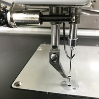 Máquina de Coser Industrial de Una Sola Aguja, de Cama Plana, con Motor Metálico, Programable, de Alta Resistencia, Modelo 6040, para Prendas de Vestir