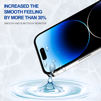 Aurey 2026 Nouveau Verre 2.5D 9h Protection d'écran en céramique résistante aux chutes pour iPhone 14 Pro Max