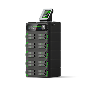 Bajie sạc 20 khe cắm điện thoại di động Trạm Sạc với POS xếp shaing ngân hàng điện máy bán hàng tự động alugue de Powerbank - Product Image 4