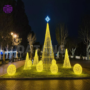 Outdoor Waterproof Led Christmas <b>Tree</b> <b>Light</b> Warm Festive Glow For Holiday Party Yard And Festival Display Decoration For Sale - Product Image 6