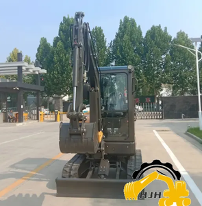 Mini Excavadora de Bajo Precio SH30 SH40 SH60 con Garra para Troncos, 1.8t 2t 3.5t 4t 6t, Excavadora HJH de Cola Cero para Granja - Product Image 5