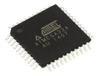 ATMEGA32A-AU Serie ATmega, Microcontrolador de 8 Bits, 32 kB Flash, 2 kB SRAM, 20 MHz - TQFP-44, Componentes Electrónicos