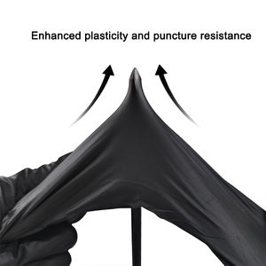 Guantes de nitrilo impermeables para seguridad alimentaria, guantes desechables de nitrilo azul sin polvo, guantes de nitrilo para examen, sin polvo - Product Image 3