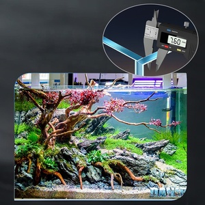 Aanpasbare Grootte Ultra Helder Glas Aquarium Ecologische Aquatische Plant Aquarium - Product Image 1