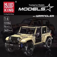 Modelo de Auto 13048-13209, Bloques de Construcción de Piezas Pequeñas, Juguete Educativo de Ensamblaje, Control Remoto, Plástico ABS