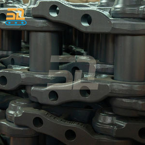 Link Track Excavator PC100 PC120 PC130 PC150 <span class=keywords><strong>PC200</strong></span>, rantai Track untuk PC300 PC400 46L Komatsu, suku cadang <span class=keywords><strong>Undercarriage</strong></span> - Product Image 2