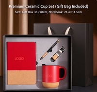 Ensemble cadeau de carnet de notes professionnel de luxe A5 avec couverture en PU, bloc-notes pour réunions de bureau, journal avec stylo, cadeau d'entreprise personnalisé fait à la main