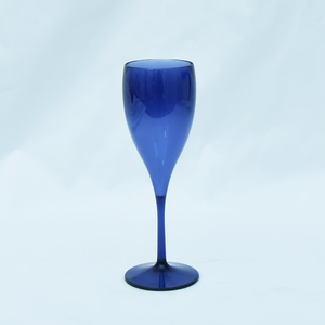 Verres en plastique bleus personnalisés Flûte Verre à <span class=keywords><strong>champagne</strong></span> élégant pour les mariages et les restaurants - Product Image 1