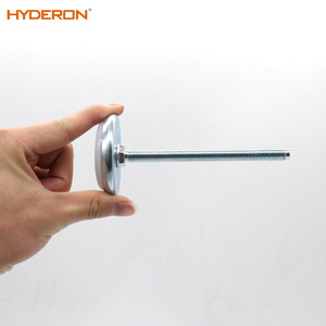 ขาเฟอร์นิเจอร์ปรับระดับได้ Hyderon ทำจากเหล็ก ขนาดเส้นผ่านศูนย์กลาง 58 มม. ดีไซน์มินิมอล ติดตั้งง่าย - Product Image 4