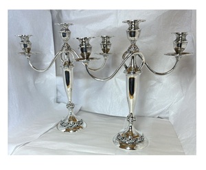 Portavelas de diseño antiguo, candelabro de Metal, hierro, tamaño y forma personalizados, usos en la decoración del hogar - Product Image 3