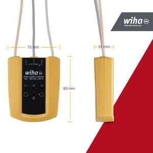 Wiha-45221ตัวบ่งชี้สนามหมุน100-700 V AC, CAT-EAN 4010995452216มัลติมิเตอร์และเครื่องทดสอบ - Product Image 5