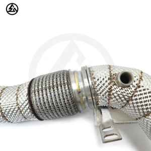 Mañana envío CSZ M5 F90 Downpipe para BMW M5 F90 S63 4,4 T Sport Downpipe con sistema de escape de protección térmica - Product Image 3