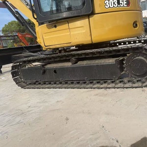Mini-excavatrice CAT 303.5E, poids opérationnel 3,5 tonnes, capacité de la benne 0,13 m³, d'occasion - Product Image 6