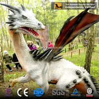 Modèle de dragon animatronique MyDino WD025 pour attractions de parc en plein air à vendre