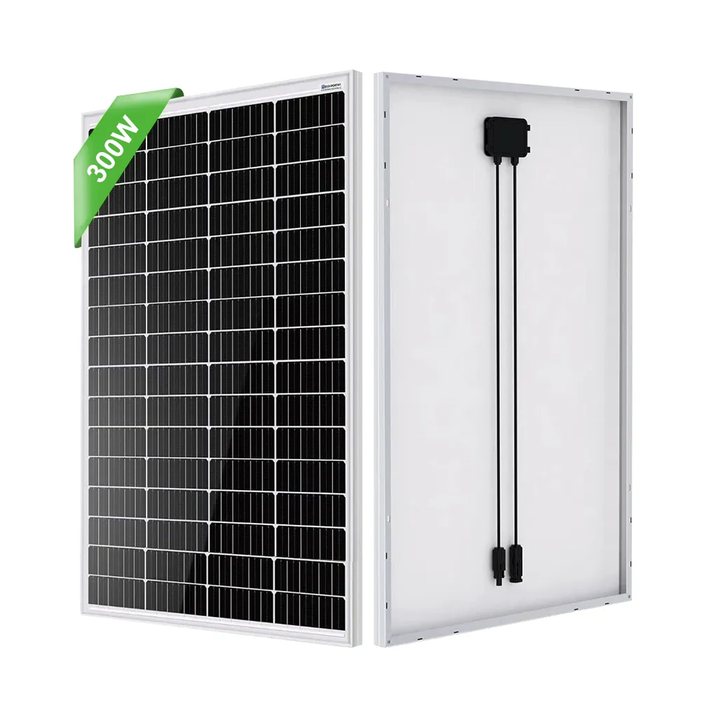 Painel solar de alta eficiência 300 W Lista de Preços de Placa Solar Painel Solar para uso doméstico Painel Solar 300 W