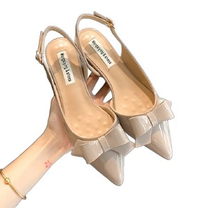 Sandalias QuiteS 2026 con Tacón Grueso, Parte Superior de PU, Suela de Goma, Tacones Bajos, Elegantes y Sexys para Uso Diario y Oficina, para Mujer - Product Image 5