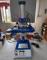 Offre Spéciale 8*15 Double Station Mini Machine de presse à chaud Type de plaque de gaufrage pour l'impression de vêtements et de chaussures de bricolage