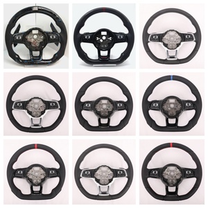 พวงมาลัยหนังแบบสปอร์ตสำหรับ Volkswagen <span class=keywords><strong>Golf</strong></span> 7 GTI <span class=keywords><strong>POLO</strong></span> GTS Passat CC <span class=keywords><strong>R</strong></span> <span class=keywords><strong>Line</strong></span> อุปกรณ์แต่งภายในรถ - Product Image 2